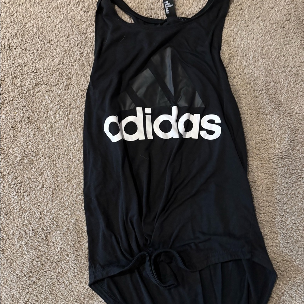 Adidas Black Tank Top